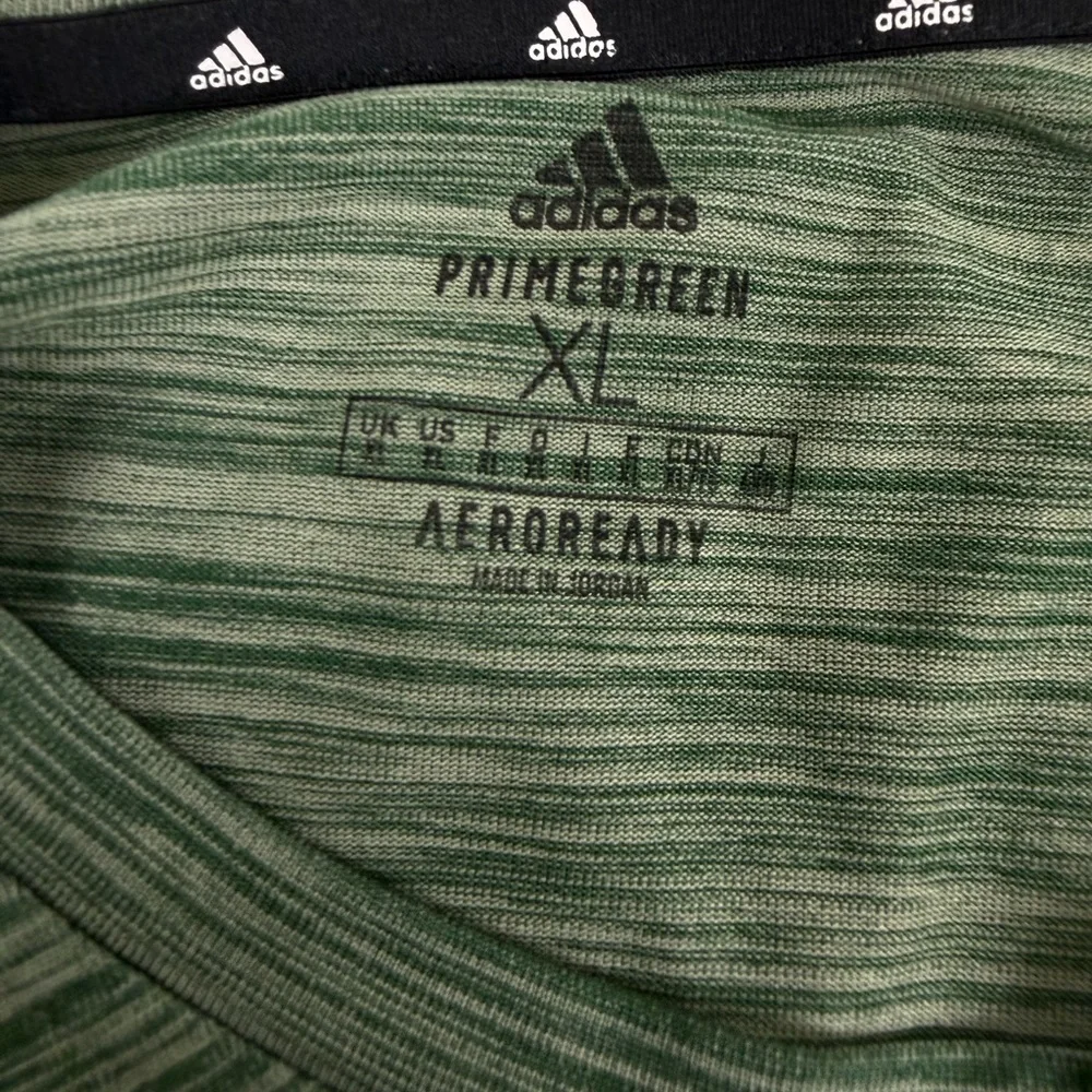 Adidas Prime Green Men's‎ Green Heathered Tee